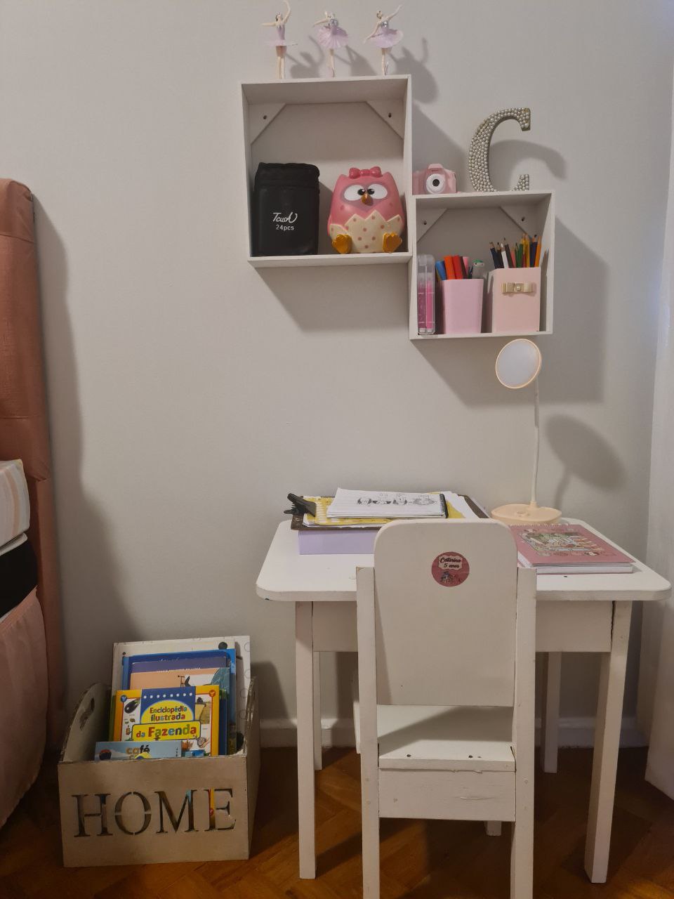 Minha escrivaninha
